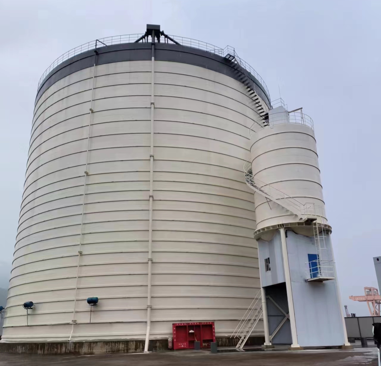 广丰10万吨水泥钢板库