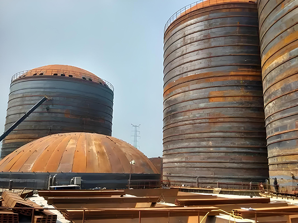 广丰焦粉钢板仓